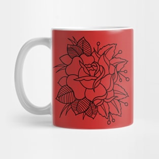 2 Rose Mug